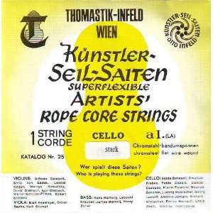  Thomastik Infeld Cello Superflexible A   Chrome Wound 4/4 
