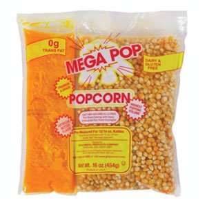   oz. Mega Pop Corn, Oil, and Salt Kit for 12   14 oz. Kettles 24 / CS