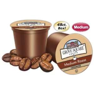 Grove Square (TM) Coffee   Medium Roast   48 Count Box  