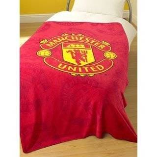 Official Kids Manchester United Soccer/ Football Printed Fleece 