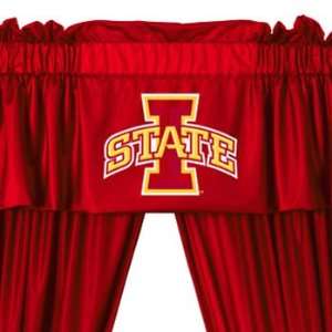   Cyclones   5pc Jersey Drapes Curtains and Valance Set