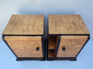 Beautiful pair of French Art Deco style nightstands # 08025  