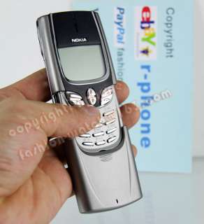 NOKIA 8850 Mobile Phone Unlocked 2 Battery Repainted housing, GSM 900 