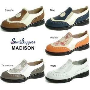  Sandbaggers Madison Womens Golf Shoes (ColorAmareto,Size 