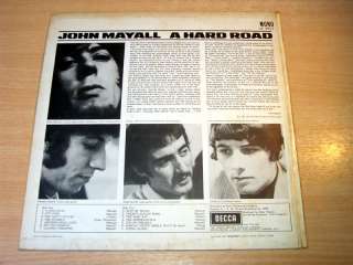John Mayall & Bluesbreakers/A Hard Road/1967 Decca LP/EX   