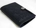 WILD ROSES Oberon Design Leather Moleskine Cover 6x9 Red, for large 