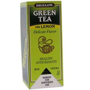 Bigelow Green Tea with Lemon (2 Pack   2 Large 28 Count Boxes)