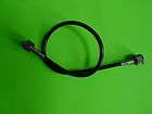 VINTAGE BIKE BICYLE SPEEDOMETER CABLE BLACK HOUSING WITH INNER CABLE 