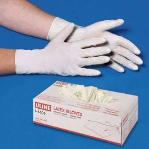  Industrial Latex Powder Free Gloves   Small