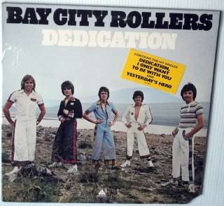 BAY CITY ROLLERS Dedication SEALED USA LP  