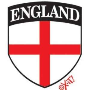 SHIRT   PATRIOTIC   England Flag Crest   SM XL  