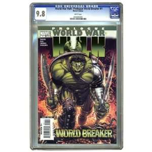    World War Hulk Prologue World Breaker #1 CGC 9.8 Toys & Games
