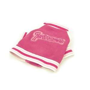  Princess Letter Knit Dog Jacket with Snap Closure (Small 