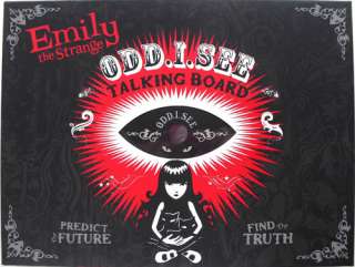 EMILY the STRANGE Odd I See Talking BOARD GAME Ouija  