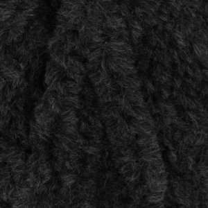  Lion Brand Luxe Fur Yarn (149) Charcoal By The Each Arts 