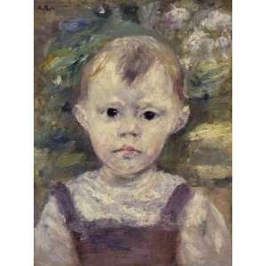 Portrait Of A Little Boy by Pierre auguste Renoir . Art 