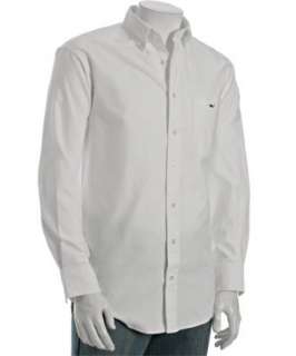Vineyard Vines white oxford cotton Tucker button down shirt 