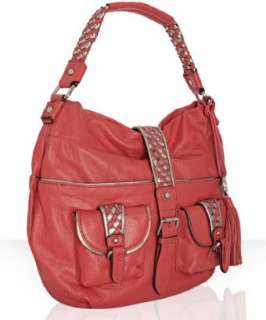 Vince Camuto coral leather Eleanor hobo  