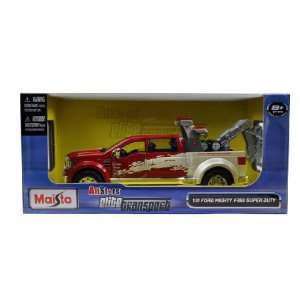    Ford Mighty F 350 Super Duty Tow Truck Red 1/31 Toys & Games