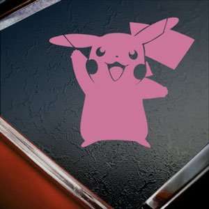  Pokemon Pink Decal Pikachu Card Game Truck Window Pink 