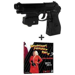  Johnny Rock Mystery PC Game Pack   Wireless Light Gun for PC, MAME 