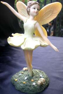 Dezine Fairy Limited Figurine #5837 Daisy Ballet Cute  