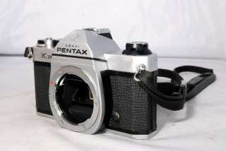 Pentax K1000 camera body only PK K beyonet mount SLR 027075045002 