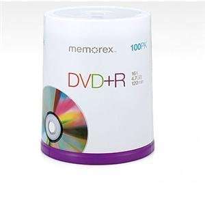 Memorex, DVD+R 100PK 16X Spindle (Catalog Category Blank Media / DVD 