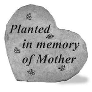  Garden Stone Memorial Planted in memory of Mother Patio 