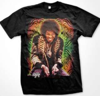   Mens T shirt, Radio Days Officially Licensed Jimi Hendrix Mens Shirt