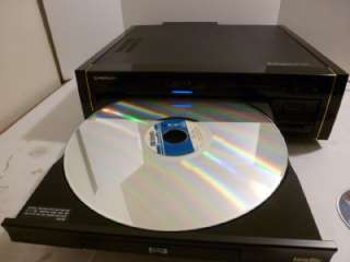 Pioneer Elite DVL 90 DVD & Laserdisc Player 96kHz 20bit DAC  