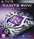 Saints Row The Third Sony Playstation 3, 2011 752919992982  