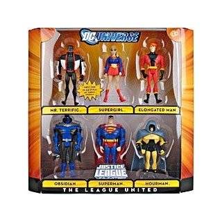  Action Figure 6 Pack The League United (Superman, Supergirl, Mr 