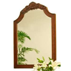   Framed Mirror Maple Wood with Mahogany Veneer