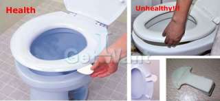 Portable Healthy Toilet Bathroom Closestool Seat Cover Handle Grip Bar 