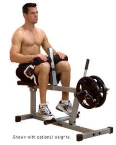 NEW Powerline Seated Calf Raise Machine by Body Solid 638448001602 