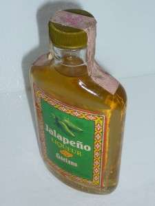   GAETANO DISCONTINUED 200ML VINTAGE OLD LIQUOR HOT CHILI PEPPER  