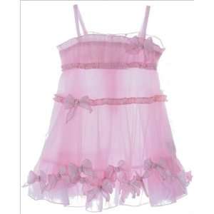  II Biscotti Pink Netting Dress Baby
