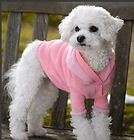 Dog Clothes Dog Hoodie Sweater BRIGHT PINK   MEDIUM  