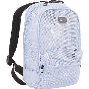  Nike Mesh Mini Backpack (Ice Blue/Black) Sports 