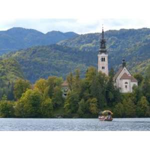  Pletna Boat and Bled Island Chapel, Lake Bled, Bled 