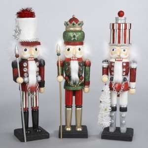   Wooden Decorated Soldier Christmas Nutcrackers 15