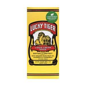  Lucky Tiger Liquid Shave Cream 5oz cream