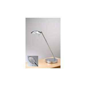   6477LEDHBOB Energy Smart 8 Light Desk Lamp in Hand Brushed Old Bronze