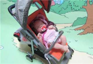 Ooak Mini Baby Girl Polymer Clay Sculpt Realistic Art Doll Disney 