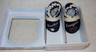 Robeez Boys Rookie Navy Blue Soft Soles Shoes 0 6 Month RB33784 