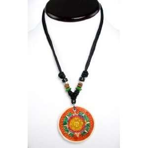  Aztec Necklace (orange) 