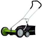 New Greenworks 25072 20 Inch 5 Blade Push Reel Lawn Mow