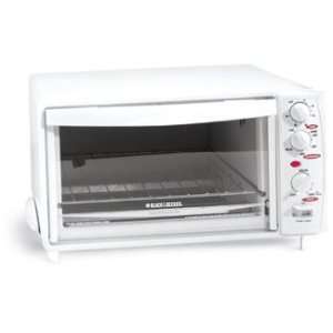 Black & Decker White Timer Toaster Oven/Broiler  Kitchen 