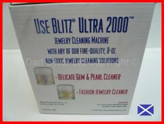 Blitz Ultra 2000 Jewellery Cleaning Machine MIB  